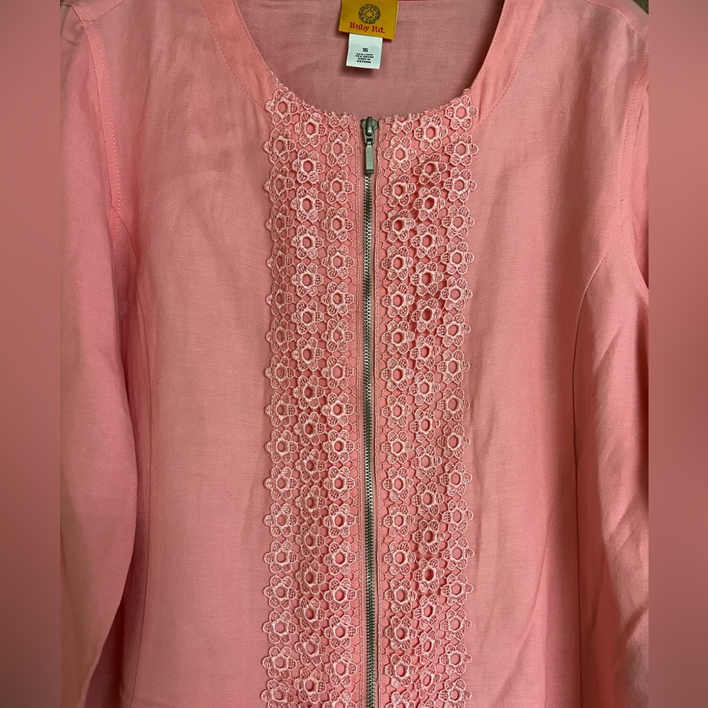 Ruby Rd. Jacket women’s top - Picture 3 of 4